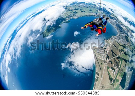 Skydive tandem