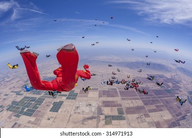 Skydiving Formation