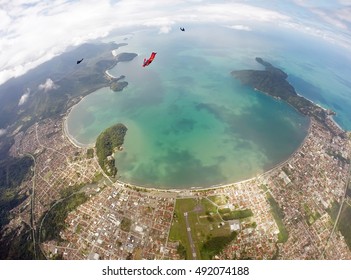 Skydiving Over Ubatuba - Brazil