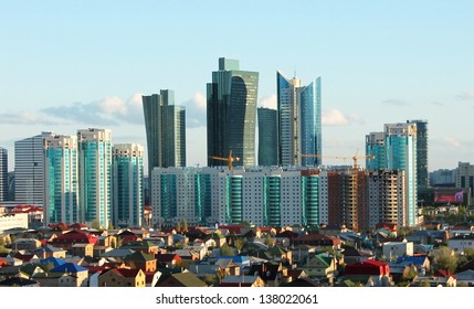 Skyline Of Astana City Of Expo 2017