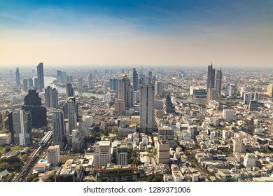 Skyline of Bangkok City