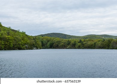 Skyline Of Bear Mountain State Park From Fort Montgomery In Upstate New York