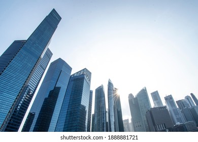 skyline building and cityscape background and architecture wallpaper - Shutterstock ID 1888881721