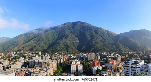 Skyline Of Caracas City, Venezuela.