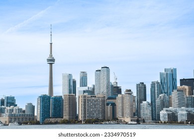The Skyline, CN Towers, Toronto, Ontario, Canada