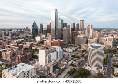 Skyline von Dallas Innenstadt. Texas, Vereinigte Staaten
