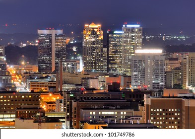  Skyline of downtown Birmingham, Alabama, USA.
