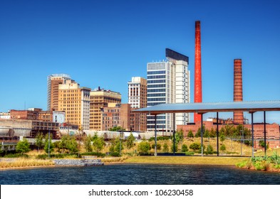 Skyline of downtown Birmingham, Alabama, USA.