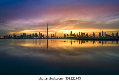 Skyline Dubai - Shutterstock ID 359221943