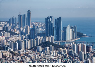 
Skyline In Haeundae District In Pusan, Korea
