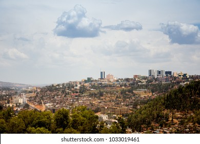 Photo De Stock Skyline Kigali Capital City Rwanda Distant 1033019461 ...