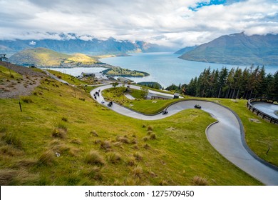 Skyline Luge In Queenstown, New Zealand