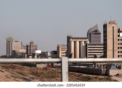 The Skyline Of Lusaka In Zambia, Africa