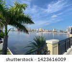 Skyline Off Flagler Drive Bridge in West Palm Beach Florida