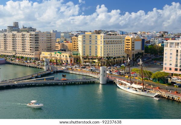 Skyline Old San Juan Puerto Rico Stock Photo (Edit Now) 92237638