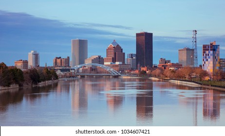 Skyline Of Rochester New York