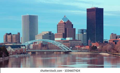 Skyline Of Rochester New York