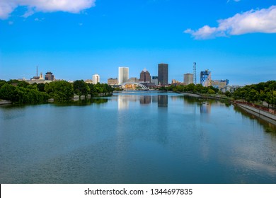 Skyline Of Rochester New York, A City That Is In Western NY