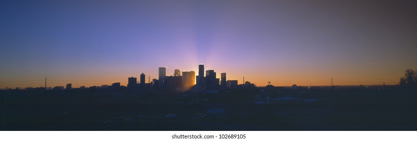 Skyline, Sunrise, Denver, CO