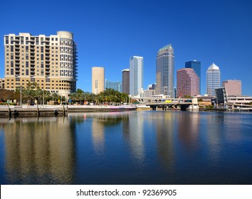 Skyline Of Tampa, Florida