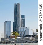 A Skyline that redefines urban sophistication. King Abdullah Financial District, Riyadh