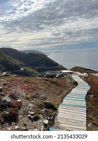 Skyline Trail With Mountain And Ocean Views, Cape Breton