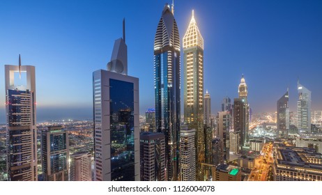 Downtown Atlanta Skyline Showing Several Prominent Stock Photo ...