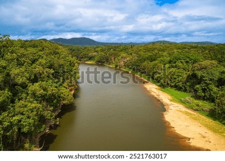 Skyrail Rainforest Cableway from Cairns to Kuranda in Queensland, Australia