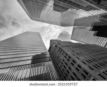 skyscraper architecture. skyscraper building in perspective. skyscraper modern city. city designing. perspective view. modern building architecture. architectural building. business center