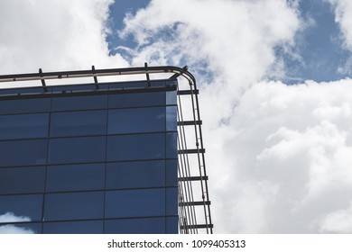 Skyscraper corner view
