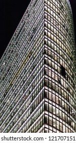 skyscraper at night
