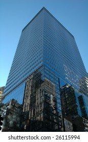 skyscraper reflection
