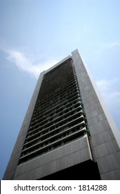 Skyscraper with room for copy