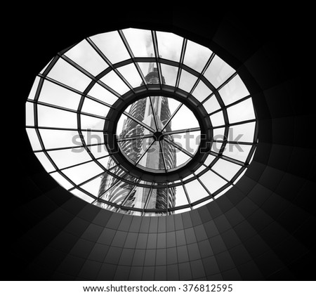 glass dome Roof Window