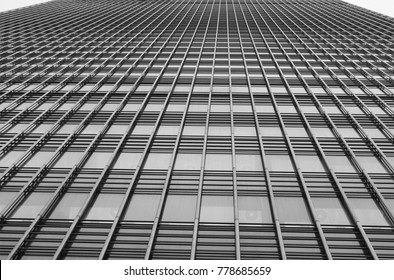 Skyscraper windows lines