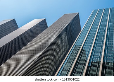 Skyscrapers of Avenue of the Americas, 6th Avenue, New York, USA - Shutterstock ID 1613001022
