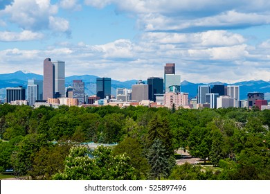 Skyscrapers in downtown Denver, Colorado