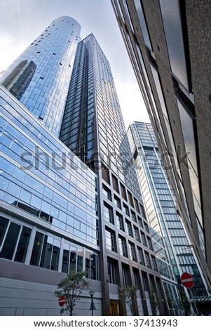 Similar – Image, Stock Photo skyscrapers Architecture