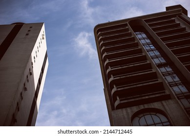 Skyscrapers Of Lagos Business District, Lagos NIGERIA, April 8 2022.