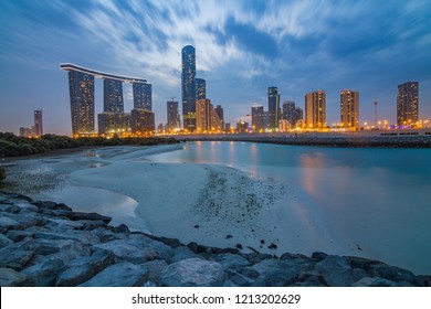 Skyscrapers On Al Reem Island In Abu Dhabi