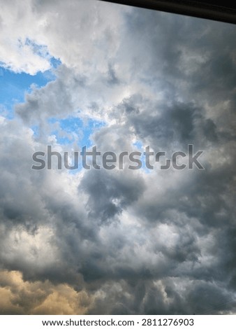 Skyview before a thunder storm