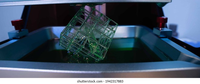 Sla Stereolithography Dlp Digital Light Processing Stock Photo ...