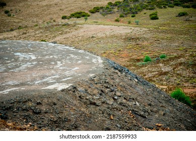 Slag Heap From Copper Mining