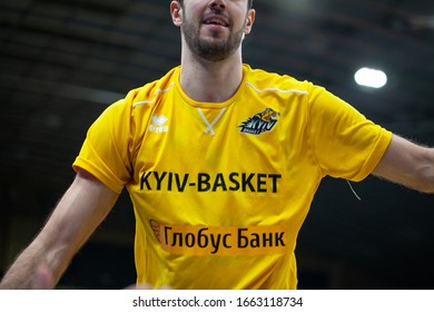 Slam Dunk Contest Highlights At UKRAINE SUPERLEAGUE ALL STAR GAME, Match Of The Stars - 2020, 01/02/2020, Palace Of Sports, Kyiv, Ukraine.