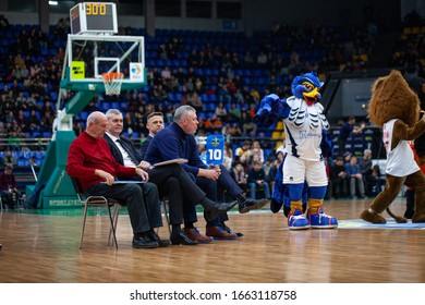 Slam Dunk Contest Highlights At UKRAINE SUPERLEAGUE ALL STAR GAME, Match Of The Stars - 2020, 01/02/2020, Palace Of Sports, Kyiv, Ukraine.