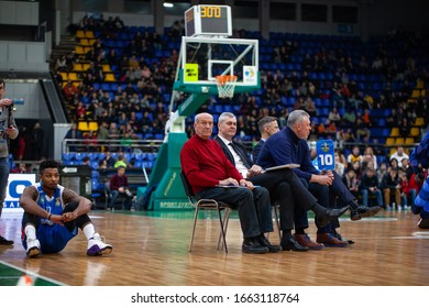 Slam Dunk Contest Highlights At UKRAINE SUPERLEAGUE ALL STAR GAME, Match Of The Stars - 2020, 01/02/2020, Palace Of Sports, Kyiv, Ukraine.