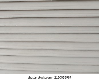 The Slat Surface Of The Storage Room Door