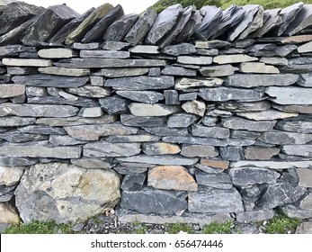 Mortared stone wall construction methods
