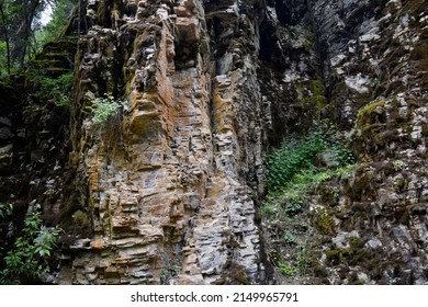 Slated Rocks In North Idaho Panhandle