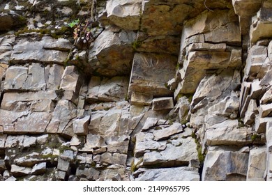 Slated Rocks In North Idaho Panhandle